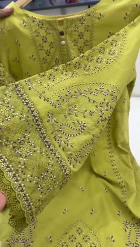 Rs 11000 Aneelas Stitched Luxury Lawn 2pc [LUX-08] [Dispatch Date 20th July] ~ [Chest 21] [Length 45] MEDIUM (Shoot Length)