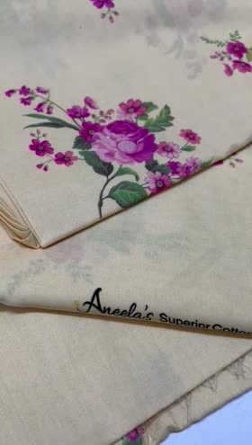 Rs 1850 Aneela’s lawn cotton 2pc