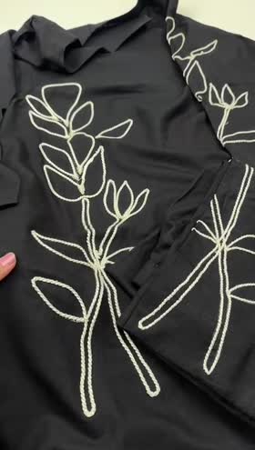 Rs 4400 Sahiba stitched Emb shirt trouser ~ [Chest 24] [Length 35] XLARGE