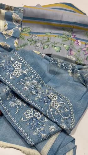 Rs 2400 BeechTree Khaddar Emb Shirt Duppata [Retail 4890]