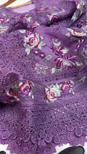 Rs 17500 Aneelas Stitched Party Wear Organza 3pc [OR-01] [Dispatch Time 2 Months] ~ [Chest 22] [Length 47] LARGE