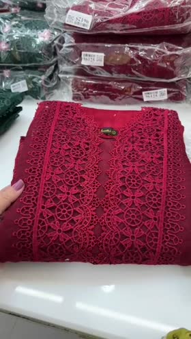 Rs 18500 Aneelas stitched luxury organza shirt raw silk inner trouser khaddi net duppata 4p [Dispatch date 15 August] ~ [Chest 24] [Length 44] XXLARGE