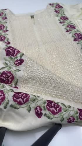 Rs 6200 Sahiba Stitched Emb 3pc [Dispatch Time 2 Months] ~ [Chest 22] [Length 45] LARGE