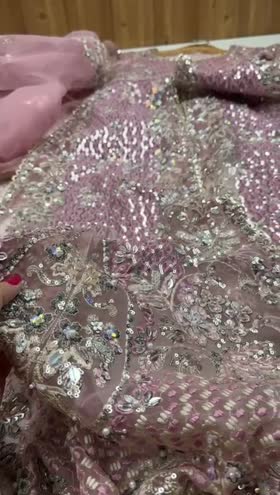 Rs 37500 Aneelas Stitched Wedding/ Bridal Ada Work 3pc [BR-05] [Dispatch Time 2 Months] ~ [Chest 24] [Length 60] XXLARGE