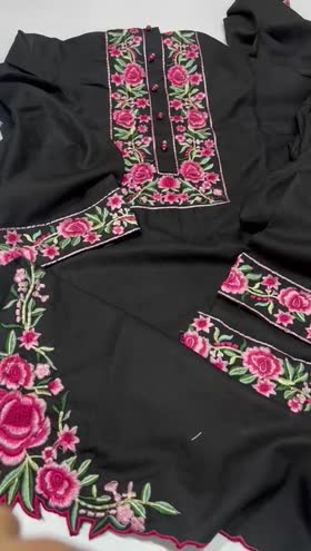 Rs 4250 Sahiba stitched Emb 2pc  ~ [Chest 22] [Length 35] LARGE