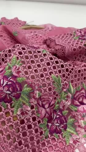 Rs 12000 Aneelas Organza Party Wear Stitched 2pc [Dispatch Date 30th May] ~ [Chest 24] [Length 46] XXLARGE