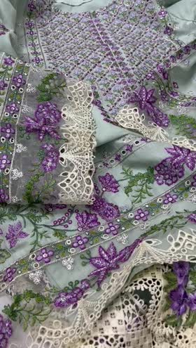 Rs 8500 Aneela’s stitched Emb 3pc ( small )