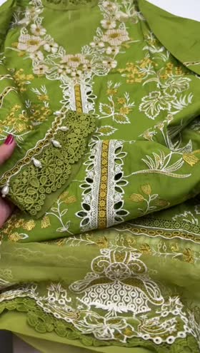 Rs 9500 Aneelas luxury lawn stitched shirt trouser [Dispatch Time 1 Month] ~ [Chest 23] [Length 48] XLARGE