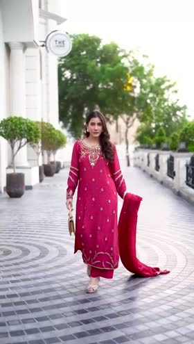 Rs 22000 Aneelas UNstitched Ada Work Raw Silk 3pc [FC-01] [Dispatch Time 2 Months]