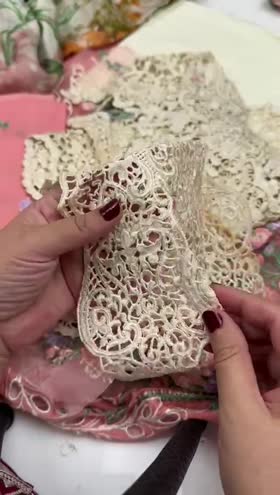 Rs 10500 Esmel by Mushq Mon Tresor Luxe Lawn Collection Emb 3pc [Coup De Foudre] [Retail 17450]