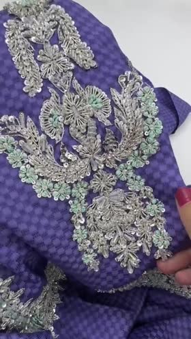 Rs 19500 Aneelas Ada work stitched shirt trouser [Dispatch date 15th April ] ~ [Chest 19] [Length 41] SMALL