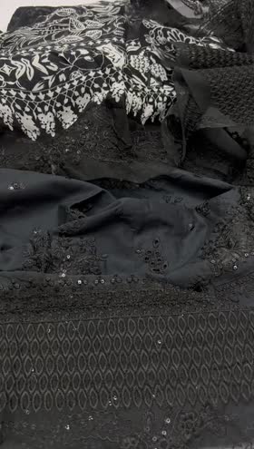 Rs 7950 Nureh Koyal Emb lawn 3pc chiffon emb duppata New launch (NE 164)