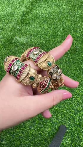 Rs 3800 Heavy Bangles Set ~ 2.4