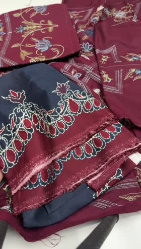 Rs 10500 COCO by Zara Shahjahan Karandi Emb 3pc [CORAL 4B]