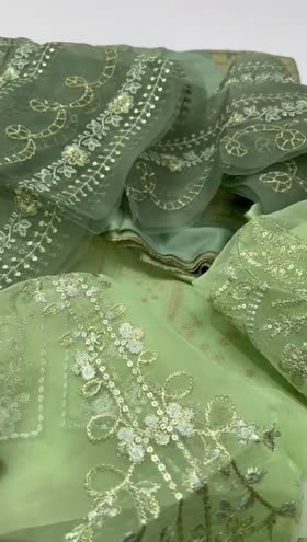 Rs 8450 Nureh Maya Jacauard Emb 3 pc new launch ( NJ 104