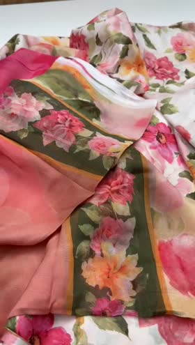 Rs 3950 Aneelas UNstitched Printed Lawn Duppata 3pc [PR-22-A] [Dispatch Time 1 Month]