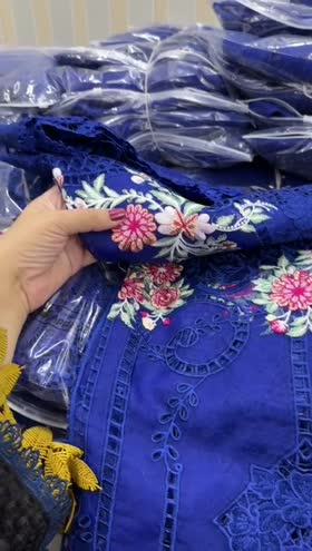 Rs 12000 Aneelas semi formal stitched Organza shirt raw silk inner and trouser.[Dispatch  month 12th March ] ~ [Chest 23] [Length 43] XLARGE