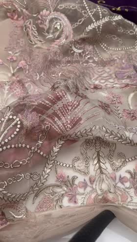 Rs 6950 Ramsha Chiffon 3pc Box Packing [A-701]