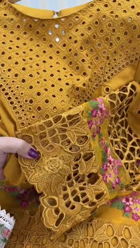 Rs 6200 Aneelas luxury emb UNstitched winter Karandi shirt trouser [Dispatch date 28th April ]