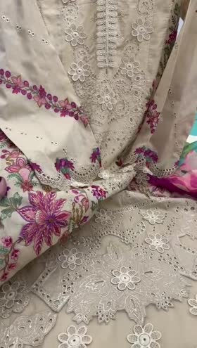 Rs 14000 Aneelas UNstitched Lawn Emb 3pc [LUX-07] [Dispatch Date 15th July] ~ [Chest 23] [Length 43] XLARGE