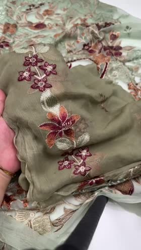 Rs 6500 Ramsha Chiffon 3pc Box Packing [A-710]