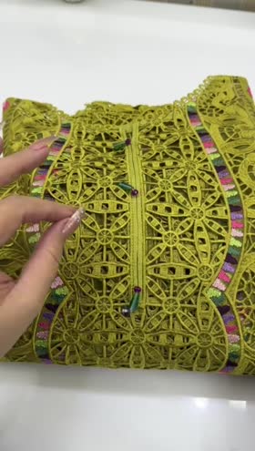 Rs 13500 Aneelas stitched organza shirt raw silk inner trouser [Dispatch date 10th March] ~ [Chest 23] [Length 45] XLARGE