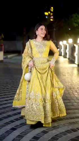 Rs 38500 Aneelas Bridal/ Wedding Stitched Very Heavy Ada Work maxi 3pc [BR-02] [Dispatch Time 2 Months] ~ [Chest 19] [Length 55] SMALL