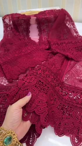 Rs 12000 Aneelas semi formal stitched Organza shirt raw silk inner trouser [Dispatch date 28th March ] ~ [Chest 24] [Length 44] XXLARGE