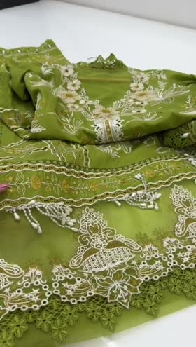 Rs 9500 Aneelas luxury lawn stitched shirt trouser  [Dispatch date 10th April ] ~ [Chest 19] [Length 48] SMALL