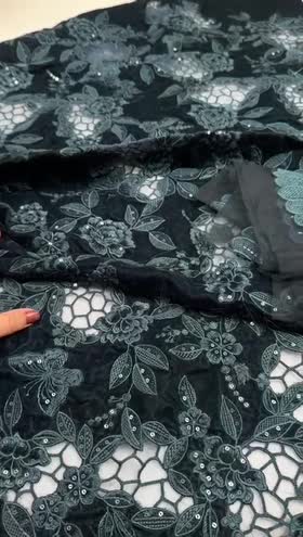 Rs 23990 [Maria B] Winter Luxe Emb Velvet 3pc With Silk Duppata [D10]