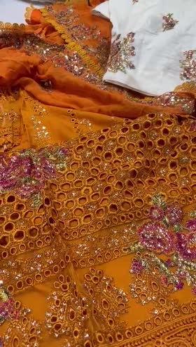 Rs 9500 Aneela’s chicken Kari Emb 3pc ( medium)