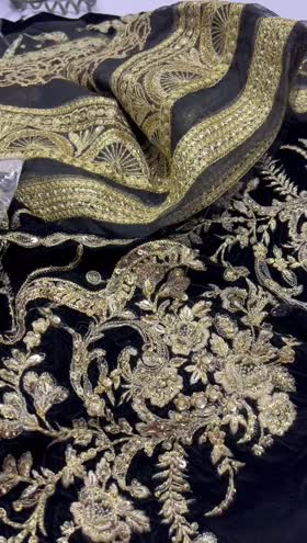 Rs 9550 Mushq velvet fancy 3pc