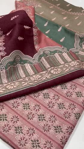 Rs 3650 Nishat Khaddar printed 3pc ( Retail 5490)