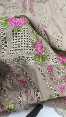 Rs 5850 Stitched Cotton Emb 3 pc [Dispatch time 2 months] ~ [Chest 19] [Length 48] SMALL