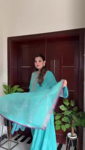 Rs 5800 Aneelas Eid launch raw silk UNstitched emb shirt Plain trouser [Dispatch date 15th April ]