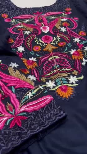 Rs 3750 Sahiba Stitched Emb shirt ~ [Chest 20] [Length 53] MEDIUM