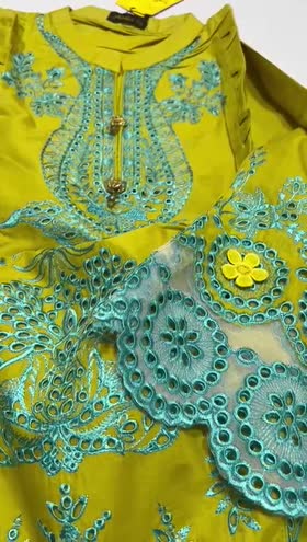 Rs 6500 Aneela’s lawn stitched Emb 2pc ( Medium)