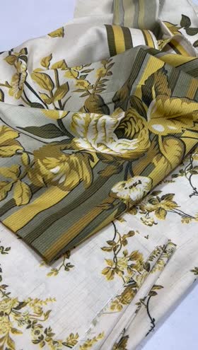 Rs 3350 chamki peech printed 3pc ( Retail 4295)