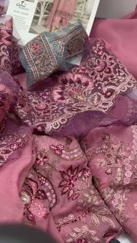 Rs 10900 Imrozia serene chiffon emb 3pc box packing ( Mehar)