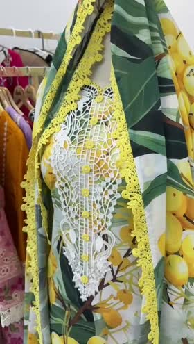 Rs 9500 Aneelas lawn Emb 3 piece stitched [Dispatch time 25th May] ~ [Chest 24] [Length 47] XXLARGE