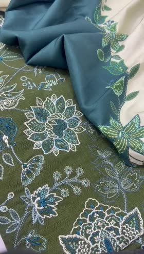 Rs 10250 Coco by Zara Shah Jahan khaddar Emb 3pc new launch ( Mist 2A)