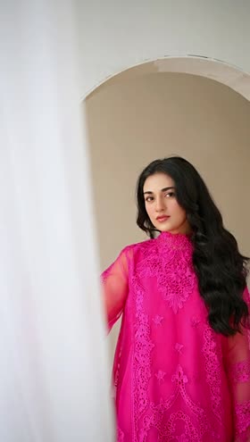 Rs 16800 Aneelas Party wear stitched 3 piece X-LARGE (CH-23,L-47) Dispatch Date 11th April