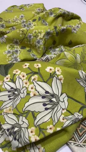 Rs 3350 chamki peech printed 3pc ( Retail 4295)