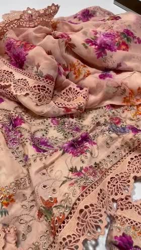 Rs 6500 Aneela’s lawn stitched Emb 3pc (XLarge)