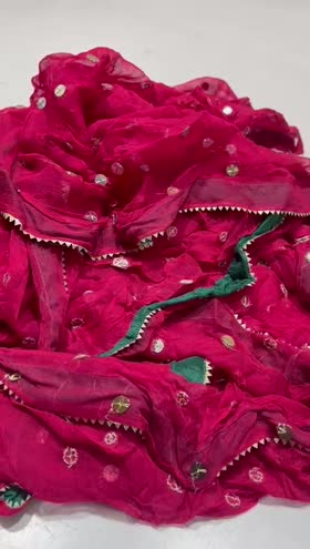 Rs 3500 Aneela’s chiffon emb  duppata