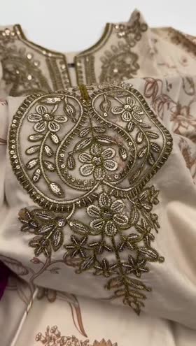 Rs 4450 Sahiba Stitched 2pc ~ [Chest 19] [Length 43] SMALL