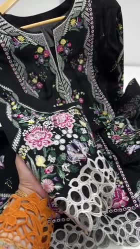 Rs 15500 Aneelas Lawn Emb Stitched 3 pc [Dispatch date 5th June] ~ [Chest 22] [Length 47] LARGE