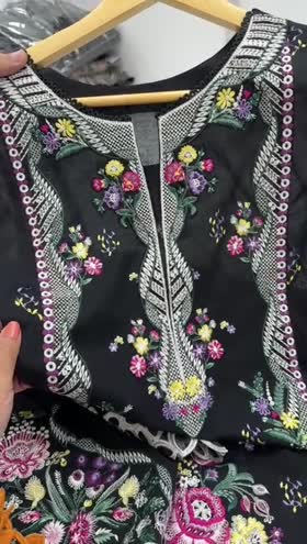 Rs 9950 Aneelas lawn Emb stitched 2 pc [Dispatch Date 5th June] ~ [Chest 19] [Length 47] SMALL